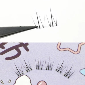 10-Pack Dramatic Volume False Eyelashes Set 5-7mm + Applicator