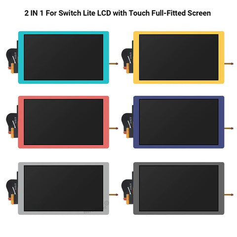 2-in-1 LCD Display & Touch Screen Assembly Replacement for Nintendo Switch Lite