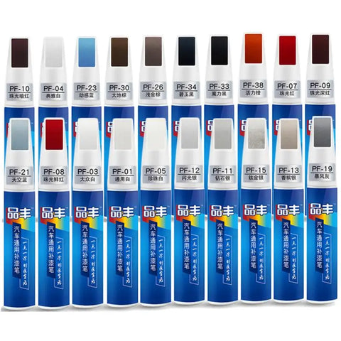 Car Scratch Repair Paint Pen for Kia Models: Rio, K2, Ceed, Cerato, K5, Sorento, Sportage, Soul, Picanto – Black/White/Red
