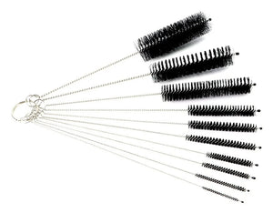 10-Piece Bottle and Straw Cleaning Brush Set - Multi-Size for Bottles, Straws, Jars Cleaning