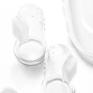 10-Pack Pet Finger Toothbrush - Silicone Dental Care for Dogs & Cats - Tartar Removal, Breath Freshener