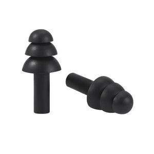 10 Pairs Silicone Noise-Reducing Ear Plugs for Sleeping, Sound Insulation, Anti-Snore, Comfortable Ear Protectors