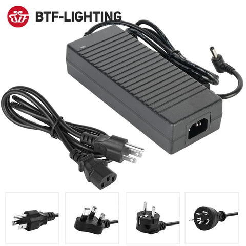 DC24V LED Power Supply AC100-240V 1A-5A Switch Transformer for WS2814 WS2805 FCOB LED Strip COB Light Adapter