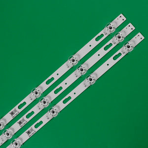 Samsung UE43TU8000 UE43TU8002 LED Backlight 10-LED Strip Replacement Kit