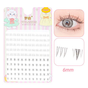 10-Pack Dramatic Volume False Eyelashes Set 5-7mm + Applicator