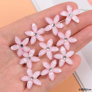 10-Pack Flower Princess Hair Clips Set - Lovely Hairpins and Buckles Hair Accessories