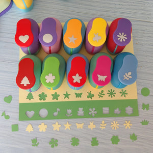 1.5cm Craft Punch Scrapbook Paper Cutter Card DIY Foam Hole Punch Shape Clip