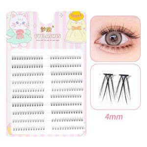 10-Pack Dramatic Volume False Eyelashes Set 5-7mm + Applicator