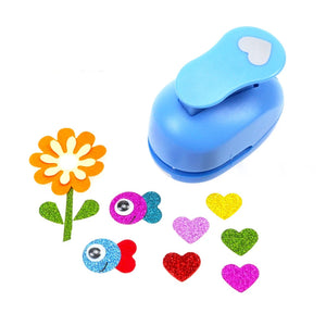 1.5cm Scrapbook Paper Punch Cutter for DIY Crafting, Foam, Photo, Card Shapes