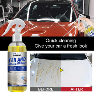 100ml Spray Degreaser Cleaner - Car Oil, Tar, Grease Remover - Solvent Formula for Easy Vehicle Maintenance