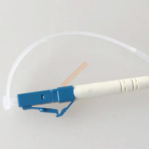 100pcs Fiber Optic Dust Caps LC SC FC ST Jumper Patchcord Long Tail 1.25/2.5mm FTTH Dust Plug Covers