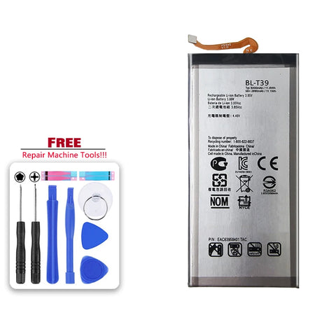 BL-T39 Battery for LG G7 G7+ G7 ThinQ LM-G710 Q7+ LM-Q610 with Free Tool Kit