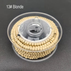 1000 Pcs Nano Rings Beads Hair Extension Tools with Loop, Hook, Plier