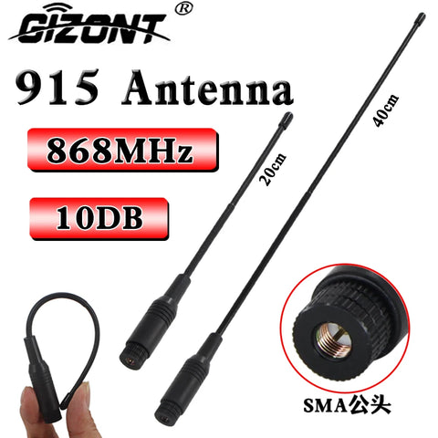 Flexible NB-IoT Antenna 915/900/840/868/902-928MHz | UAV Meter Module | High-Gain Omnidirectional SMA Whip