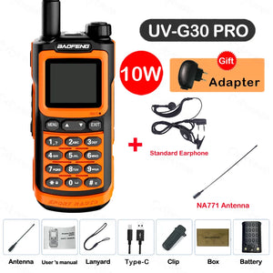 2025 Long Range Walkie Talkie 1000 Channel UHF VHF Ham Radio FM USB-C Charge Waterproof 2-Way Radio