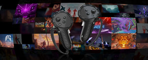 10-in-1 Silicone Controller Case for Meta Quest 3/3s, Grip Protector & Battery Cover, VR Headset Accessories