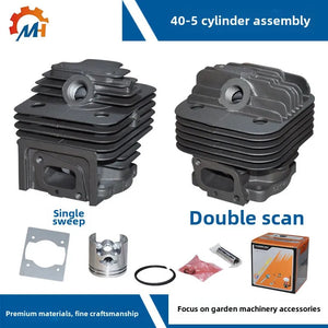 40mm 44mm Cylinder Piston Kit for 43cc 52cc Garden Trimmer Tools Replacement Part