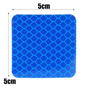 1-50pcs Safety Reflective Waterproof Tape High Visibility for Night Riding Walking and Cars