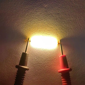 10-Pack LED Filament Bulb Parts: 18.8-68mm, 3V-57V Edison Lamp Diodes