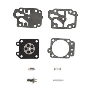 10 Sets Carburetor Rebuild Kits for 26cc-52cc Motorbikes Dirt Pit Bikes Gasket Diaphragms Repair Durable