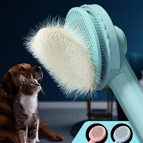 Cat Grooming Tool for Shedding Control & Hair Removal