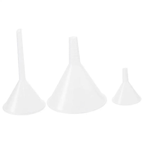 Durable 4-Piece Kitchen Funnel Set for Bottles & Jars Pouring