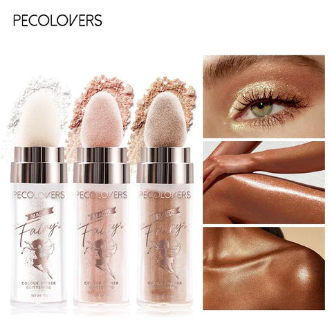 Bronze Shimmer Highlighter Stick for Radiant Face & Body Glow