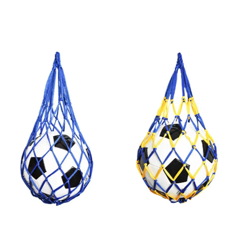 Basketball Football Nylon Mesh Net Bag Outdoor Sports Ball Tote Storage