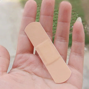 100pcs Adhesive Bandages 72x19mm First Aid Skin Plaster Wound Dressing Strips
