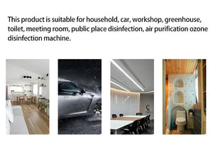 10g Air-Cooled Ceramic Tube Ozone Generator for Water Purifier Disinfection