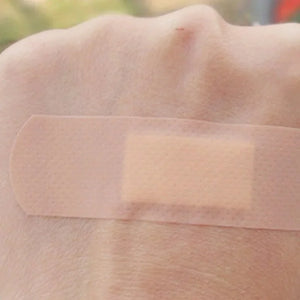 100pcs Adhesive Bandages 72x19mm First Aid Skin Plaster Wound Dressing Strips