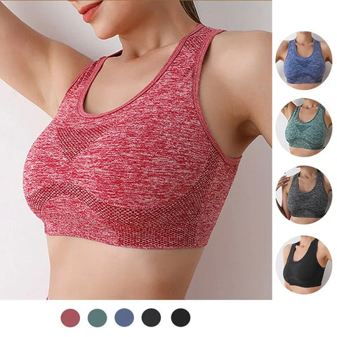 Breathable Push-Up Sports Bra for Women - Running, Yoga, Fitness