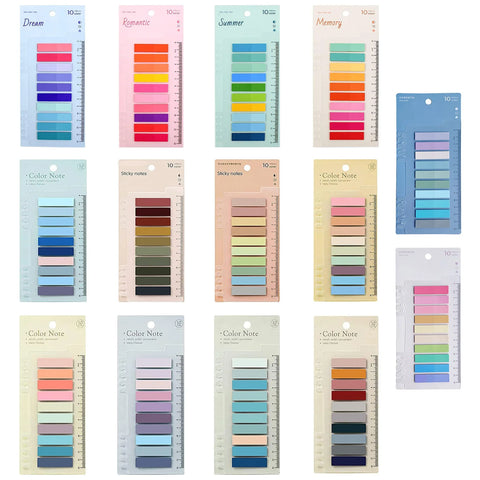 2800pcs Clear Writable Sticky Tabs Page Markers for Books