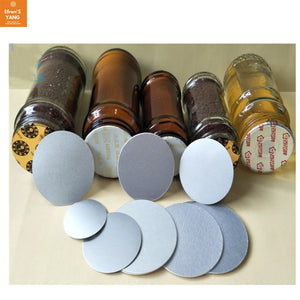 1000pcs Induction Heat Sealer Bottle Foil Cap Liners Tamper-Resistant Seal Sheets