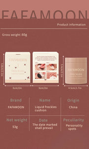 Waterproof Freckle Makeup Stamp Kit for Natural Long-lasting Look