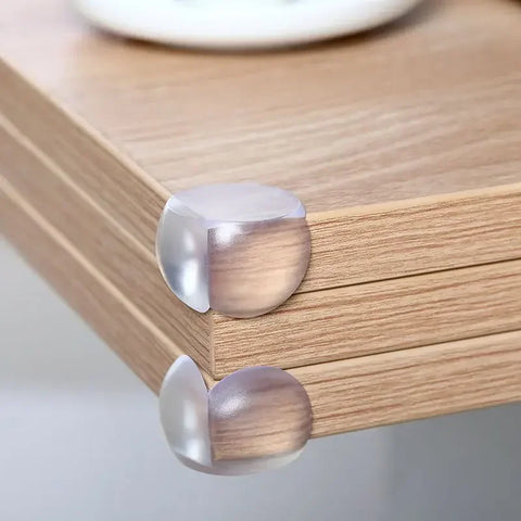Baby Safety Silicone Table Corner Protectors - Soft Kids Desk Edge Guards for Anti-Collision