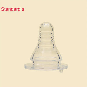 1-10 Pack Baby Pacifier Nipples Wide Bore Spiral Frosted Non-Irritating Thickened Safe Real-Feel