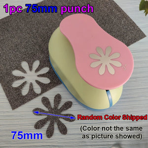 Daisy Shape Craft Paper Punch, DIY Flower Cutter for Scrapbooking, School Projects, Greeting Cards, Foam & Petal Designs