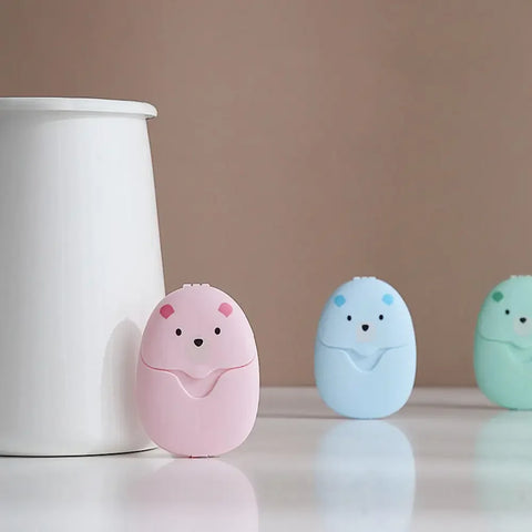 50 Biodegradable Travel Soap Sheets for Camping, Hiking - Eco-Friendly Toiletries Pack