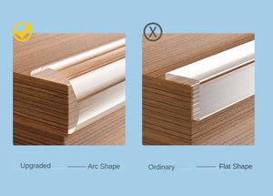 1-5m Self Adhesive Table Edge & Corner Protector Strip - Transparent Soft Bumper for Baby Safety