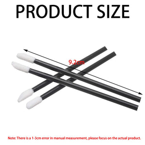 100-Pack Disposable Lip Gloss & Mascara Wands - Makeup Applicator Tool Set