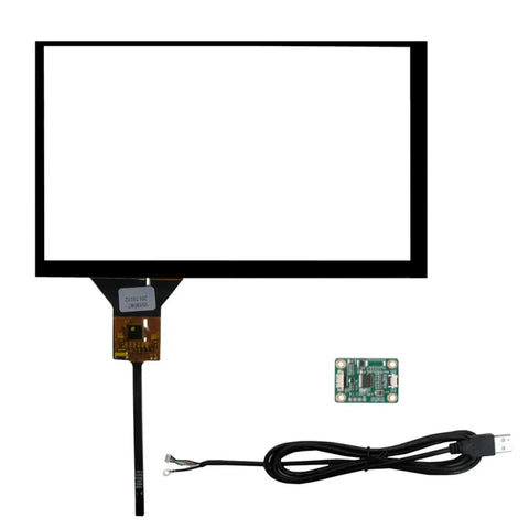 7" Capacitive Touch Screen Panel 165x100mm GT911 IIC 6-Pin USB Digitizer