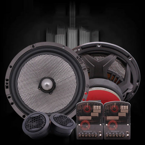 6.5" Car Speakers 120W Audio Kit - Performance Component Set