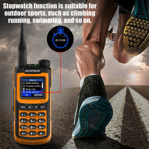 2025 Long Range Walkie Talkie 1000 Channel UHF VHF Ham Radio FM USB-C Charge Waterproof 2-Way Radio
