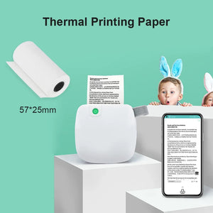 10 Rolls Thermal Paper for Kids Instant Print Camera - Mini Printer Accessory