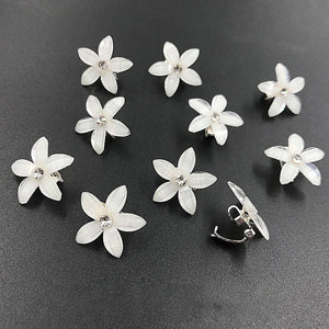 10-Pack Flower Princess Hair Clips Set - Lovely Hairpins and Buckles Hair Accessories