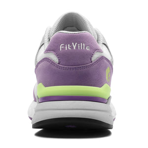 Extra Wide Women's Walking Sneakers, Lightweight for Flat Feet & Plantar Fasciitis, Heel Pain Relief