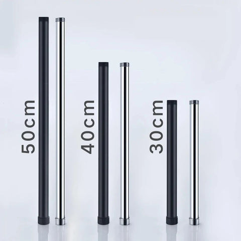 Adjustable Shower Bracket Holder with Extension Tube for Square/Round Hand Shower