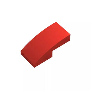 100pcs Curved Slope 2x1x2/3 Building Blocks Set - Compatible DIY Educational Toy