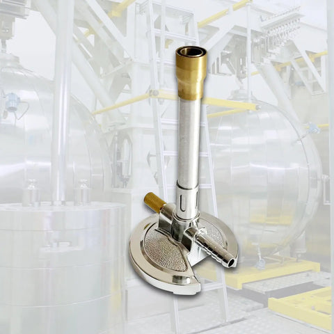 Heat-Resistant Bunsen Burner Lamp with Handle - Laboratory Tool